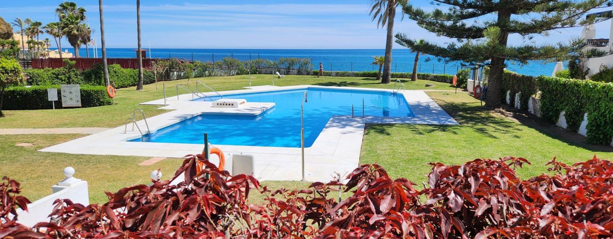 Elena Flat A Little Paradise Right On The Beach Sitio de Calahonda Exteriör bild